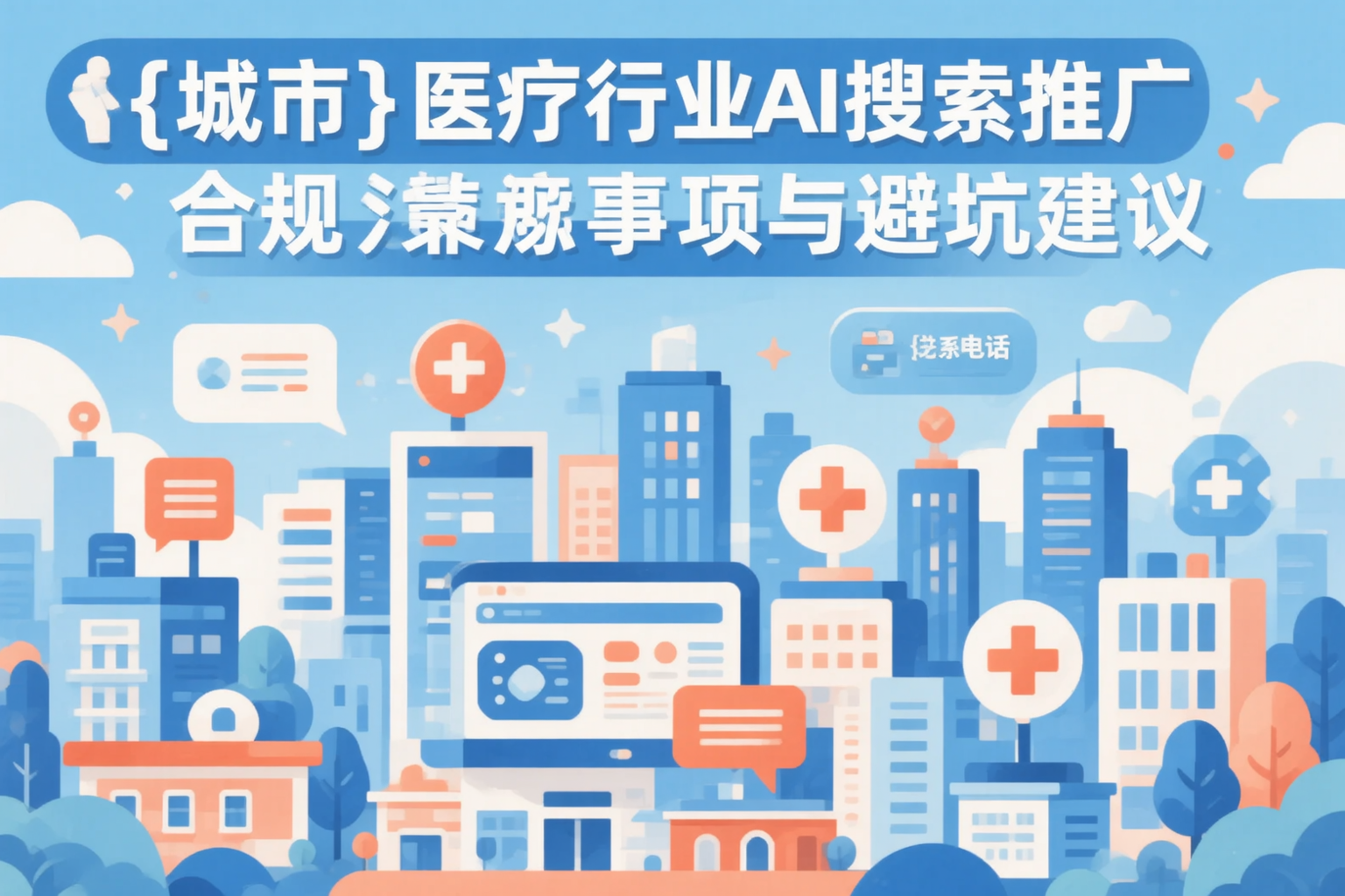 阿坝医疗行业AI搜索推广合规注意事项与避坑建议