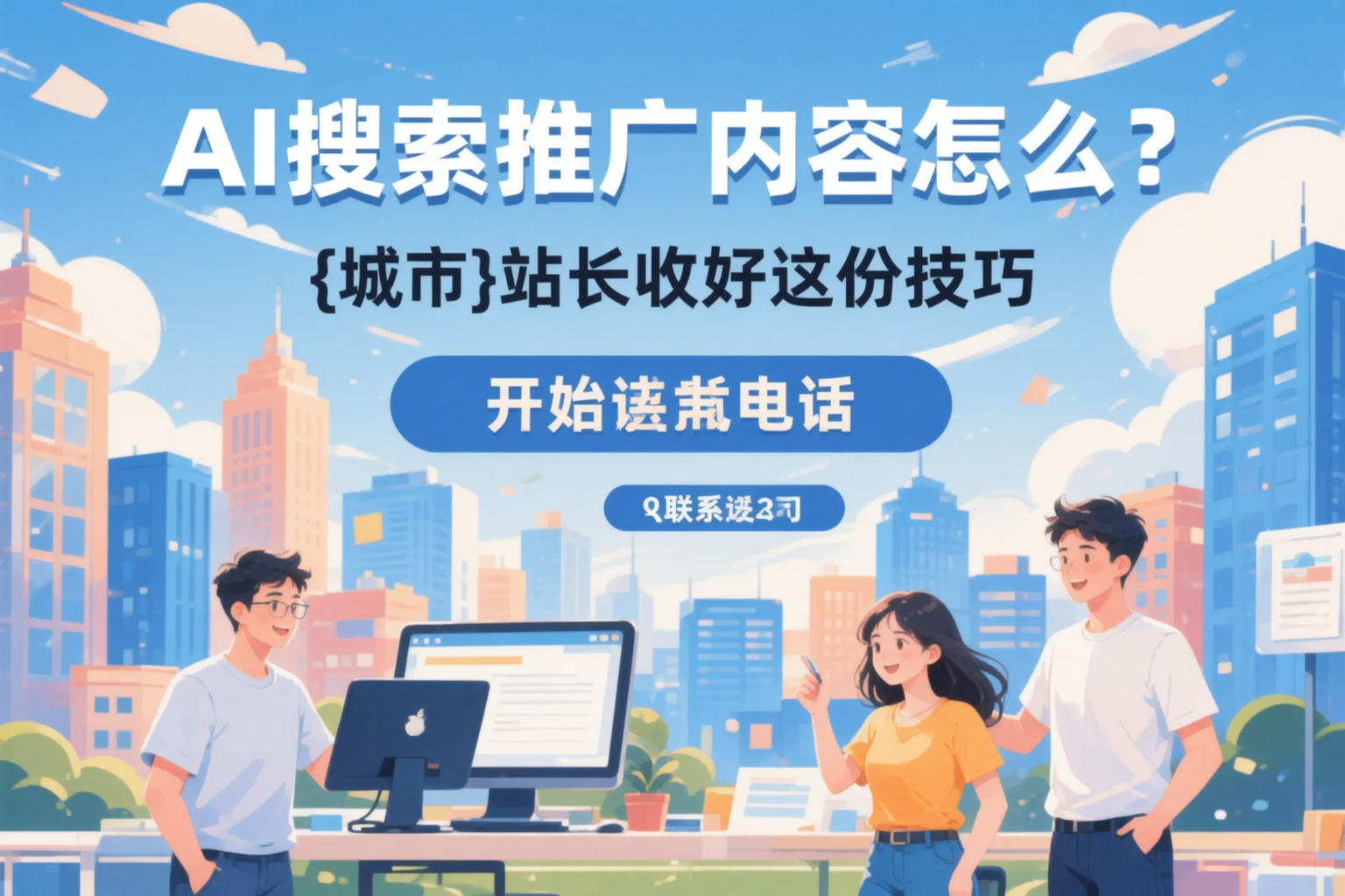 AI搜索推广内容怎么写？阿坝站长收好这份技巧