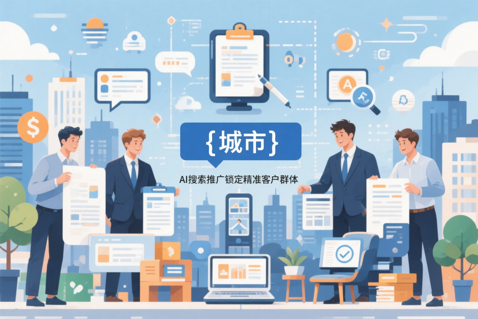 阿坝公司如何用AI搜索推广锁定精准客户群体