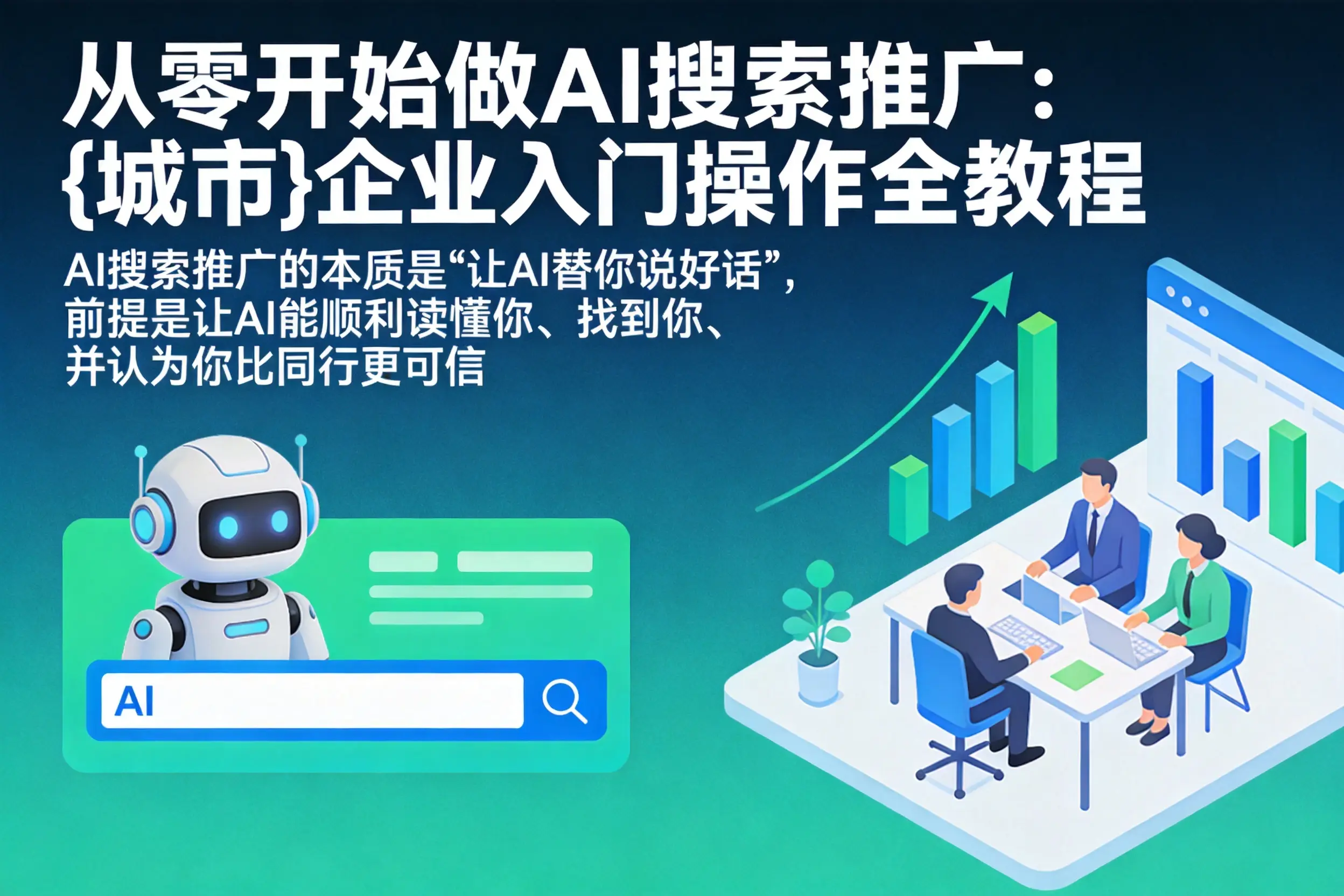 从零开始做AI搜索推广:阿坝企业入门操作全教程