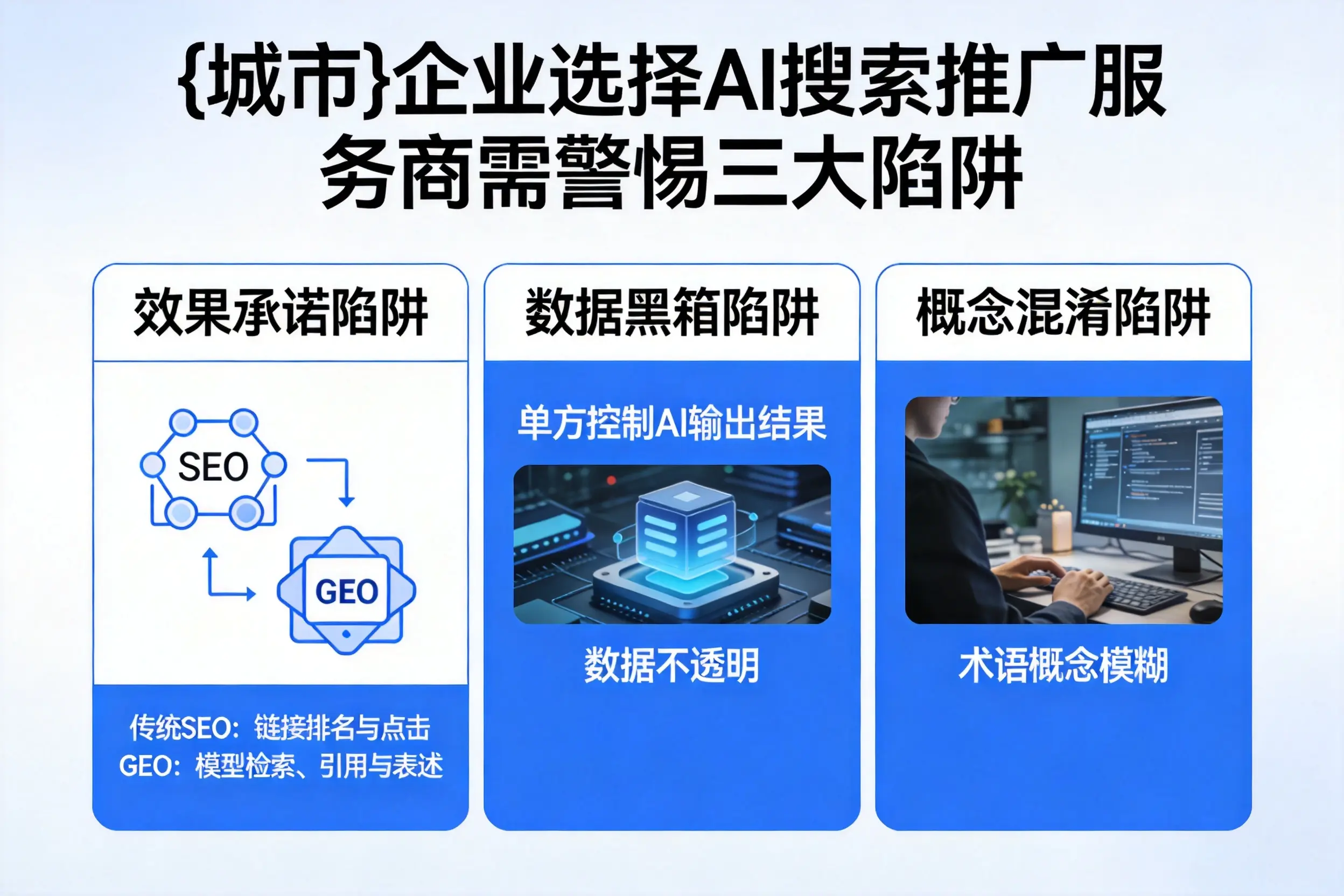 阿坝企业选择AI搜索推广服务商需警惕三大陷阱