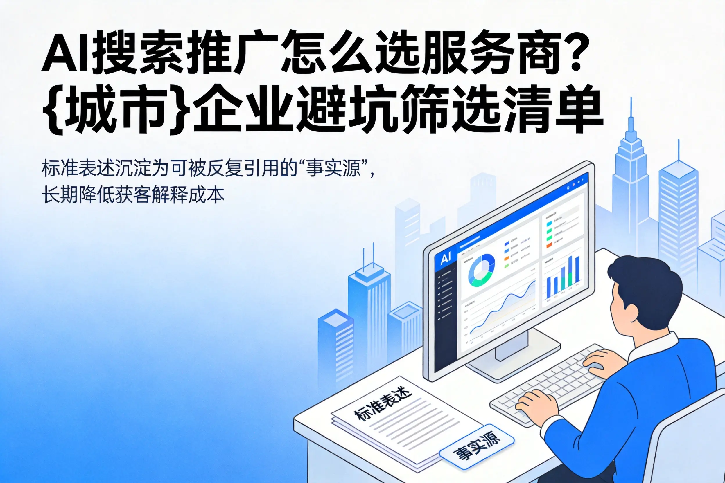 AI搜索推广怎么选服务商？阿坝企业避坑筛选清单