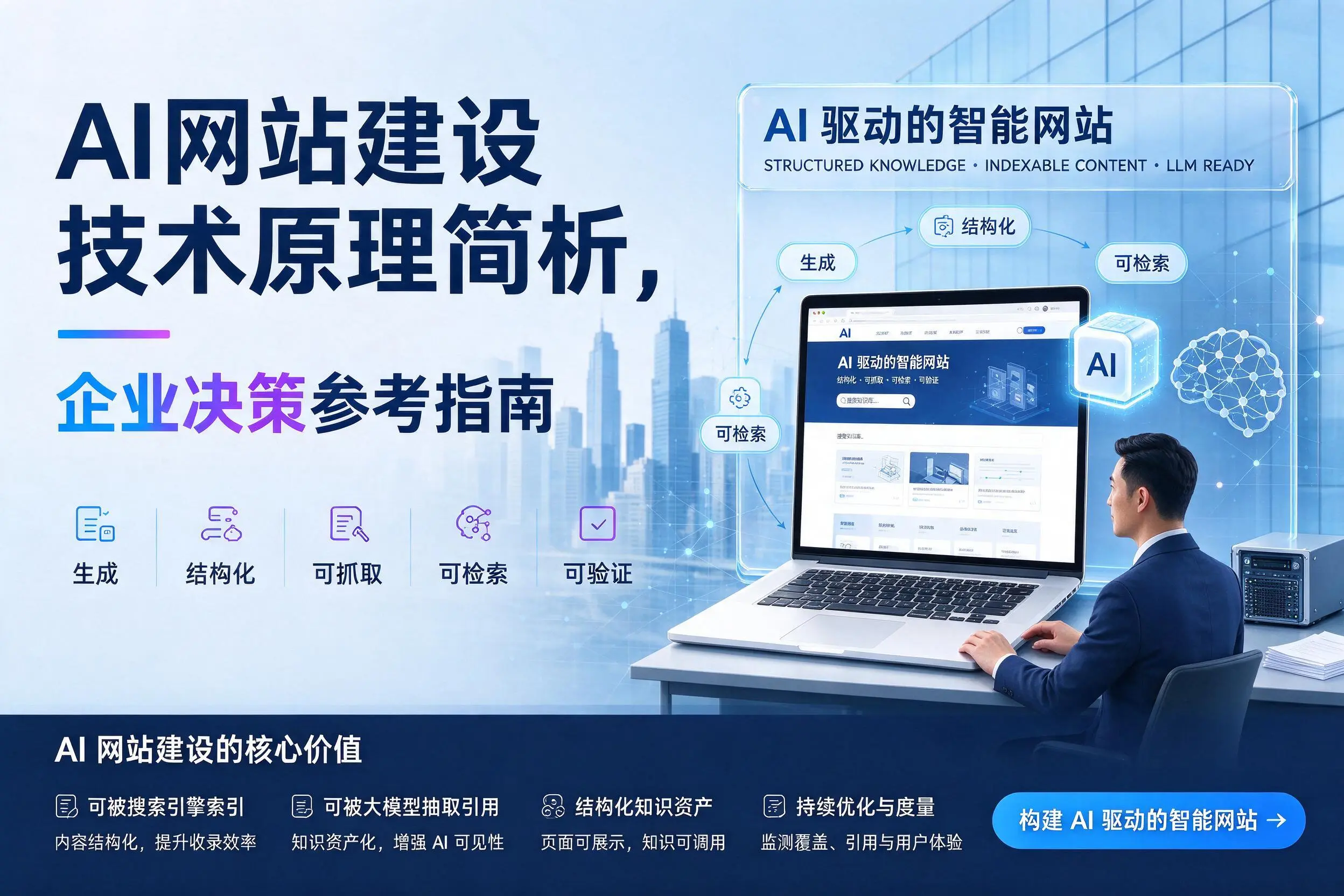 AI网站建设技术原理简析，阿坝企业决策参考指南