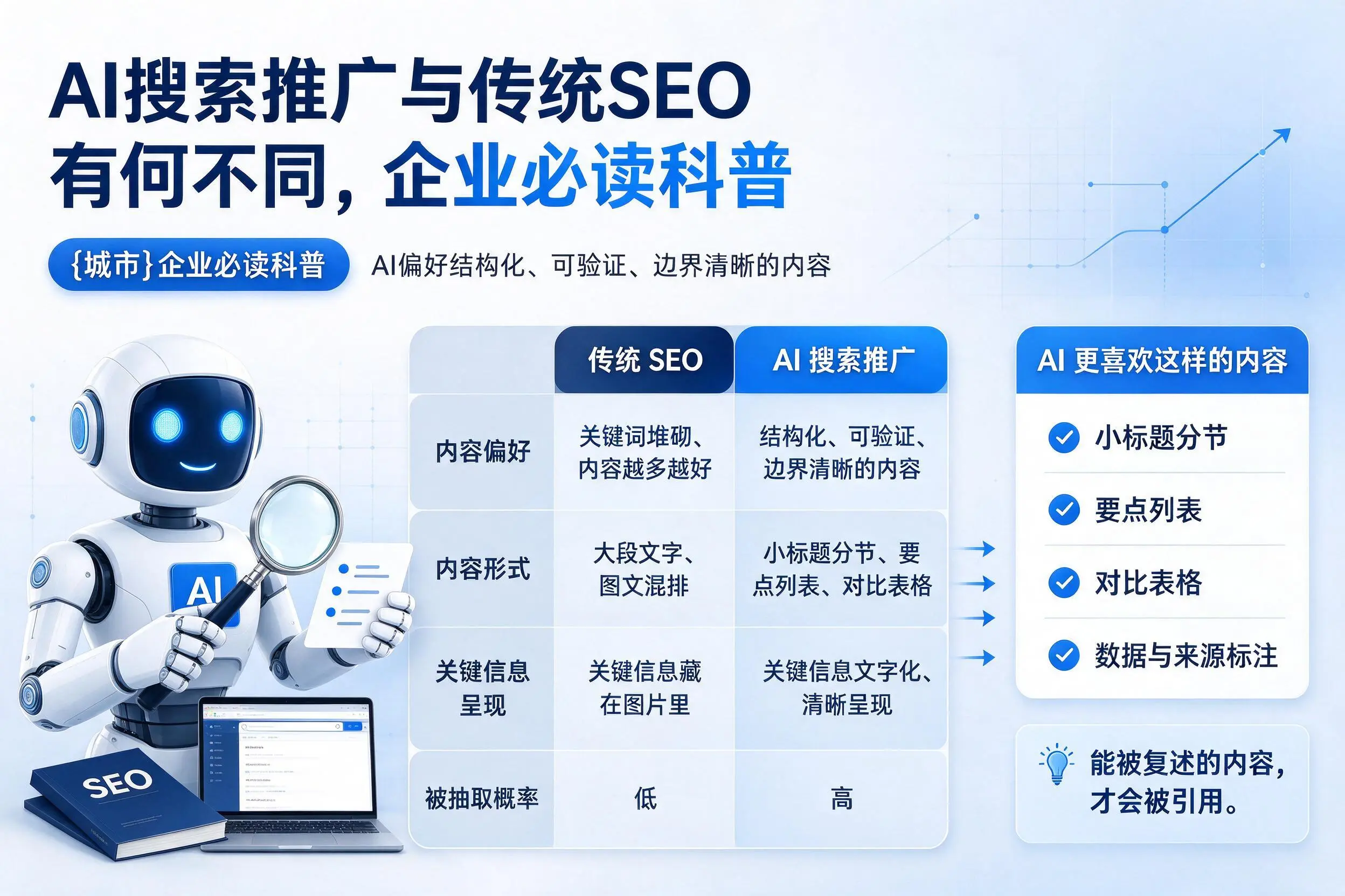 AI搜索推广与传统SEO有何不同，阿坝企业必读科普